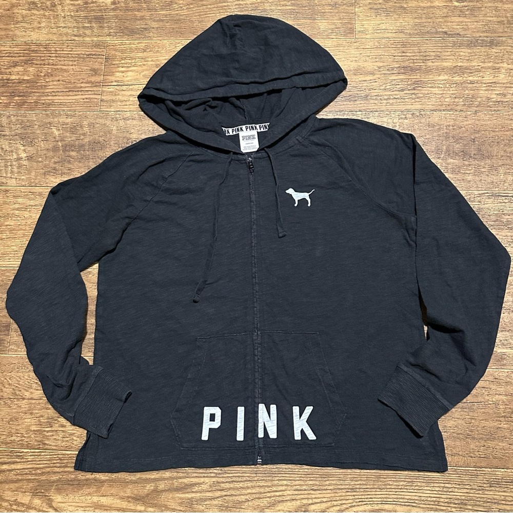 VS PINK LARGE HOODIE 100% COTTON